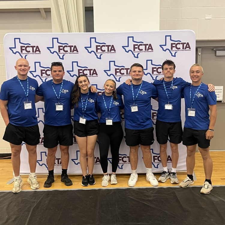 having fun at the Future Coaches of Texas Association!
