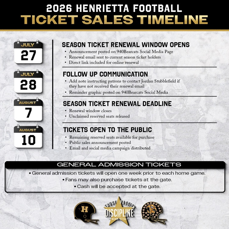 Season ticket renewal info