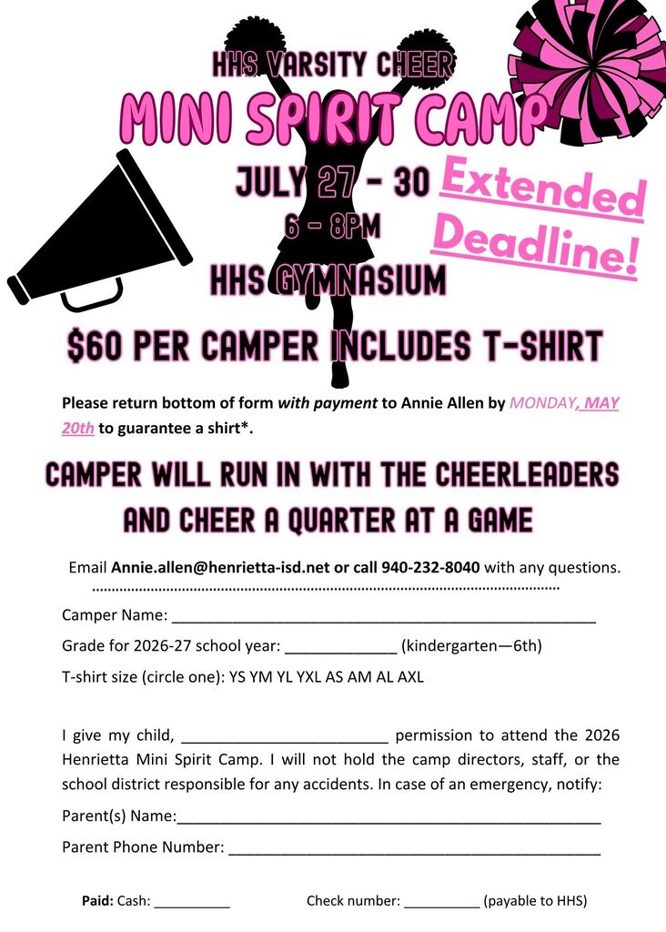 Mini Spirit Camp