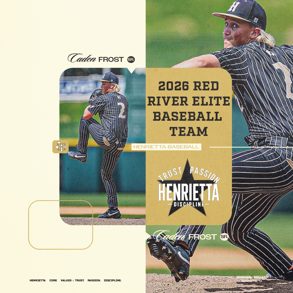 ⚾ Caden Frost ELITE. ⭐️ Congratulations to former Bearcat Caden Frost on being named to the 2026 Red River Elite Baseball Team! Another well-deserved honor to cap off a great senior season. Proud of you, Caden! ⚾️ #TPD