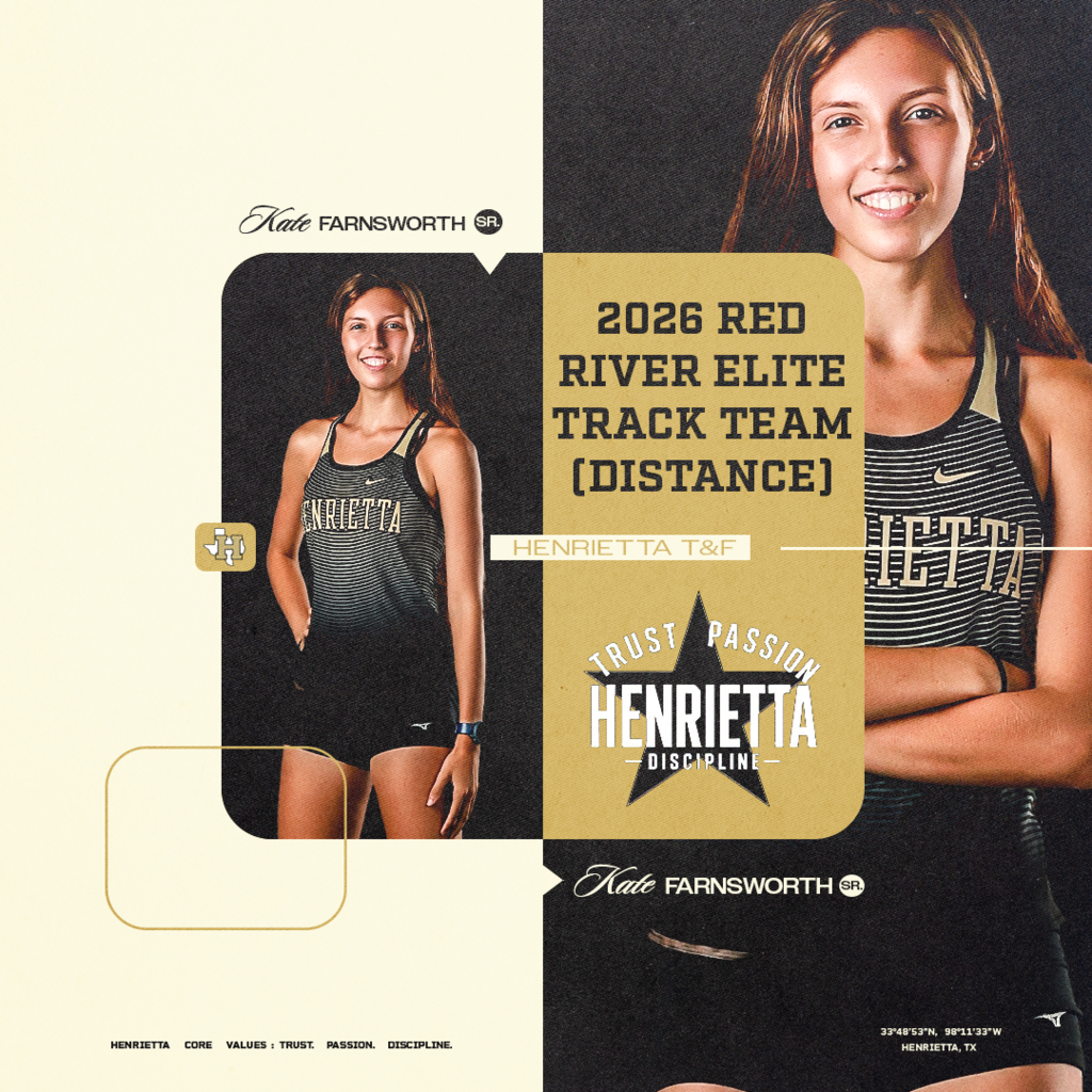 🏃♀️ Kate Farnsworth ELITE. ⭐️ Congratulations to former Ladycat Kate Farnsworth on being named to the 2026 Red River Elite Track Team – Distance! Another well-deserved honor following an outstanding senior season on the track. Proud of you, Kate! 🏃♀️ #TPD