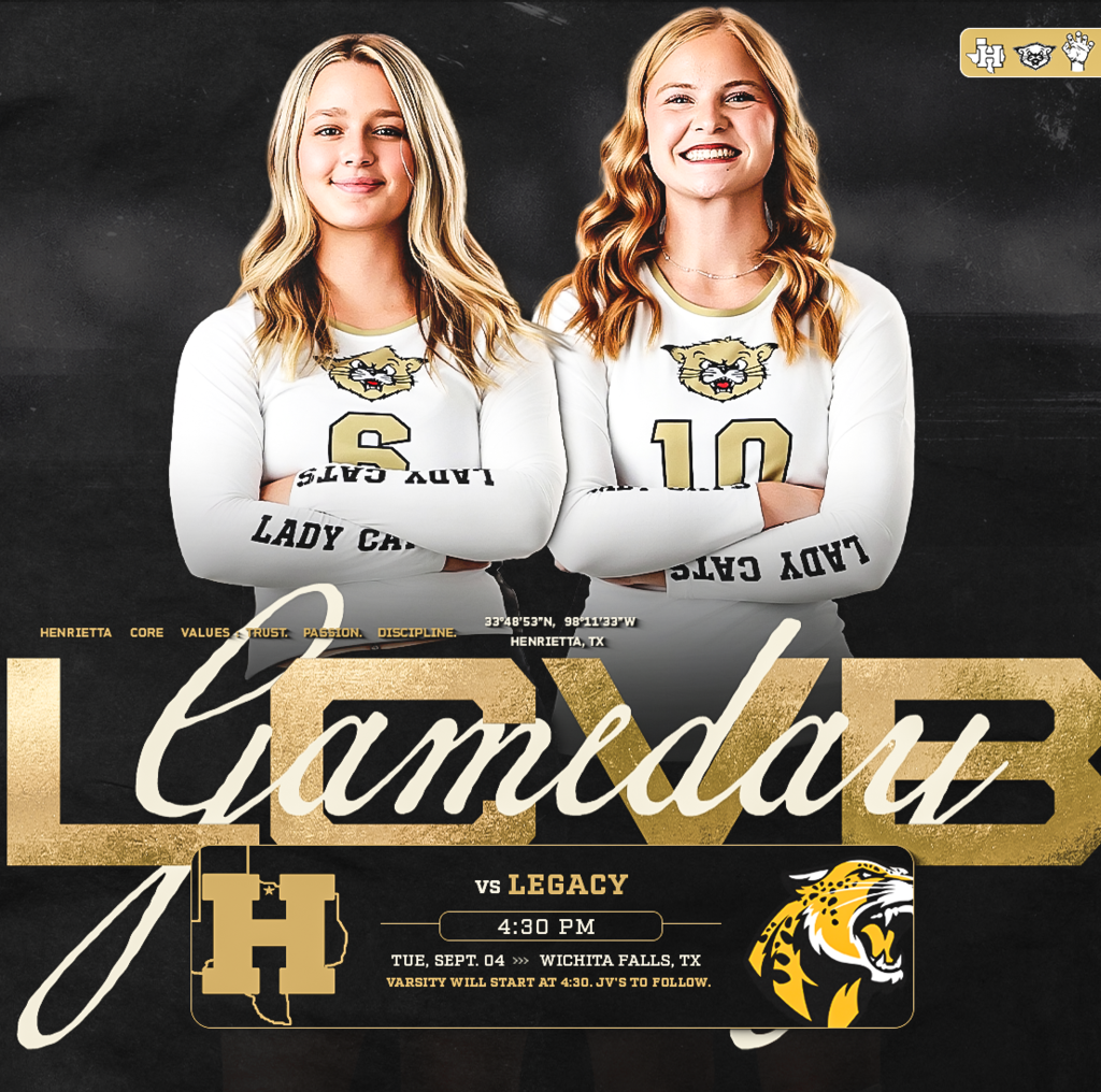 🏐 GAMEDAY | LCVB  The Ladycats are back on the road tonight as they head to Wichita Falls to take on Legacy!  🆚 Legacy ⏰ 4:30 PM 📍 Wichita Falls, TX 🏐 Varsity at 4:30 • JV to follow  Bring the energy. Compete together. Go Ladycats! 🐾  #TPD | #LCVB