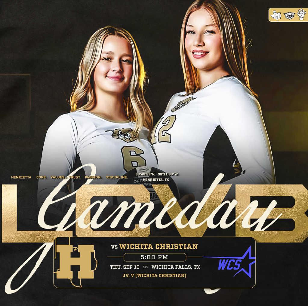 🏐 GAMEDAY | LCVB The Ladycats are back on the road Thursday as they head to Wichita Falls to take on Wichita Christian! 🖤💛 🆚 Wichita Christian 📍 Wichita Falls, TX 🏐 JV Gold | 5:00 PM 🏐 Varsity | To Follow Bring the energy. Play together. Go Ladycats! TRUST. PASSION. DISCIPLINE. #TPD | #LCVB