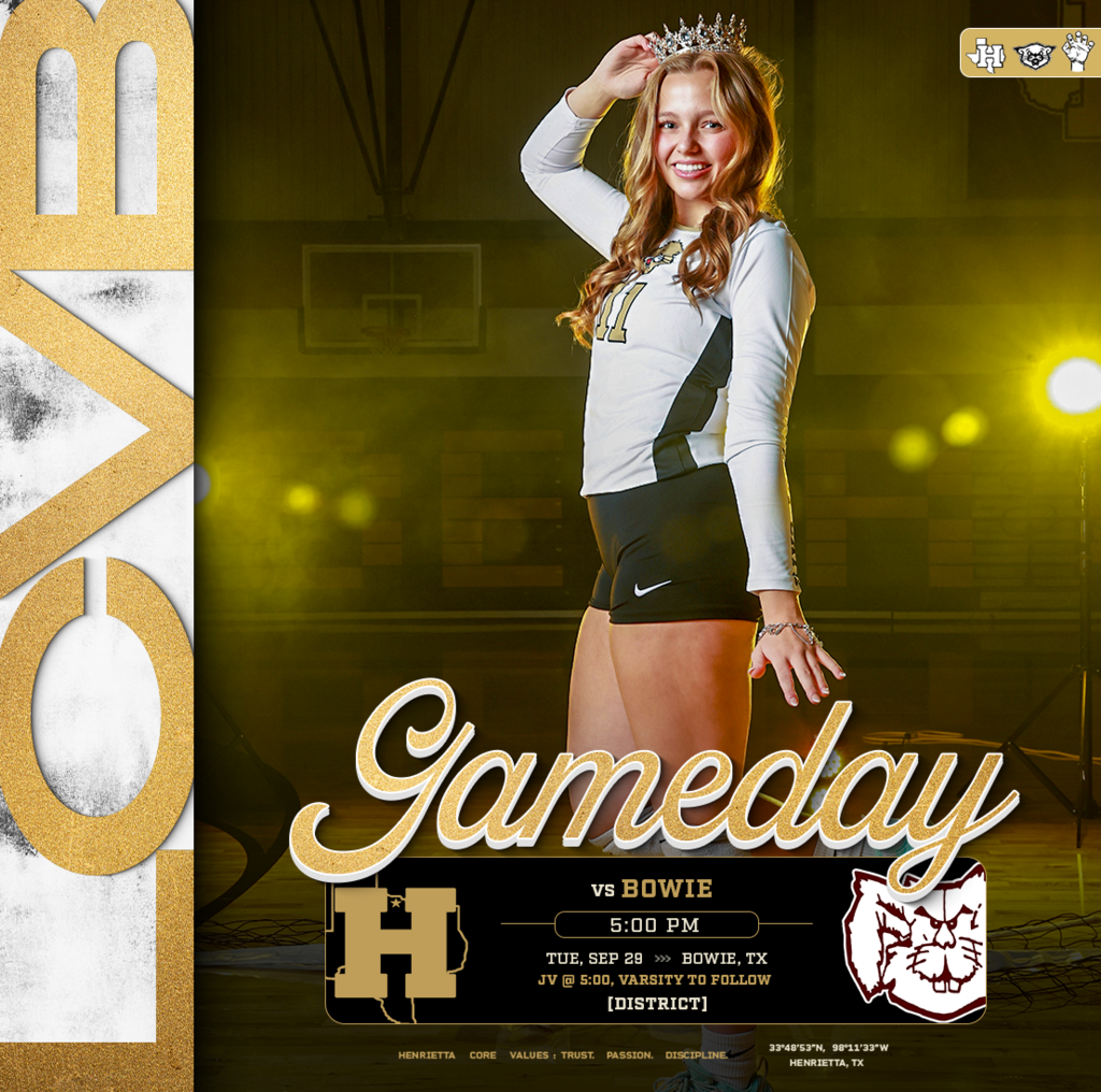 🏐 DISTRICT GAMEDAY | LADYCATS ON THE ROAD The Ladycats head to Bowie tonight for another district matchup! 🖤💛 🆚 Bowie ⏰ JV - 5:00 PM | Varsity to Follow 📍 Bowie, TX Another opportunity to compete and keep building through district play. #TPD | #LCVB