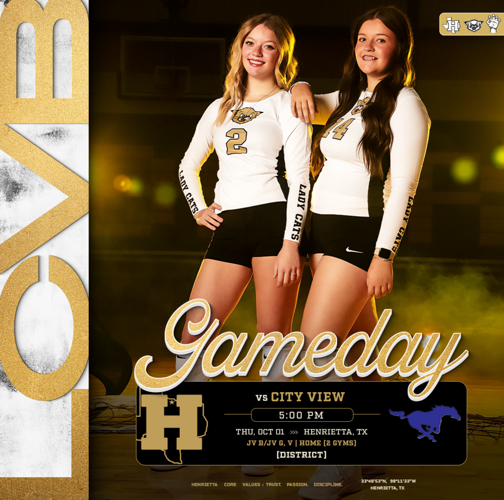🏐 DISTRICT GAMEDAY | LADYCATS AT HOME The Ladycats are back home for another district matchup as they take on City View! 🖤💛 🆚 City View ⏰ JV - 5:00 PM | Varsity to Follow 📍 Henrietta, TX Come out, bring the energy, and support the Ladycats as district play continues! 🐾 #TPD | #LCVB
