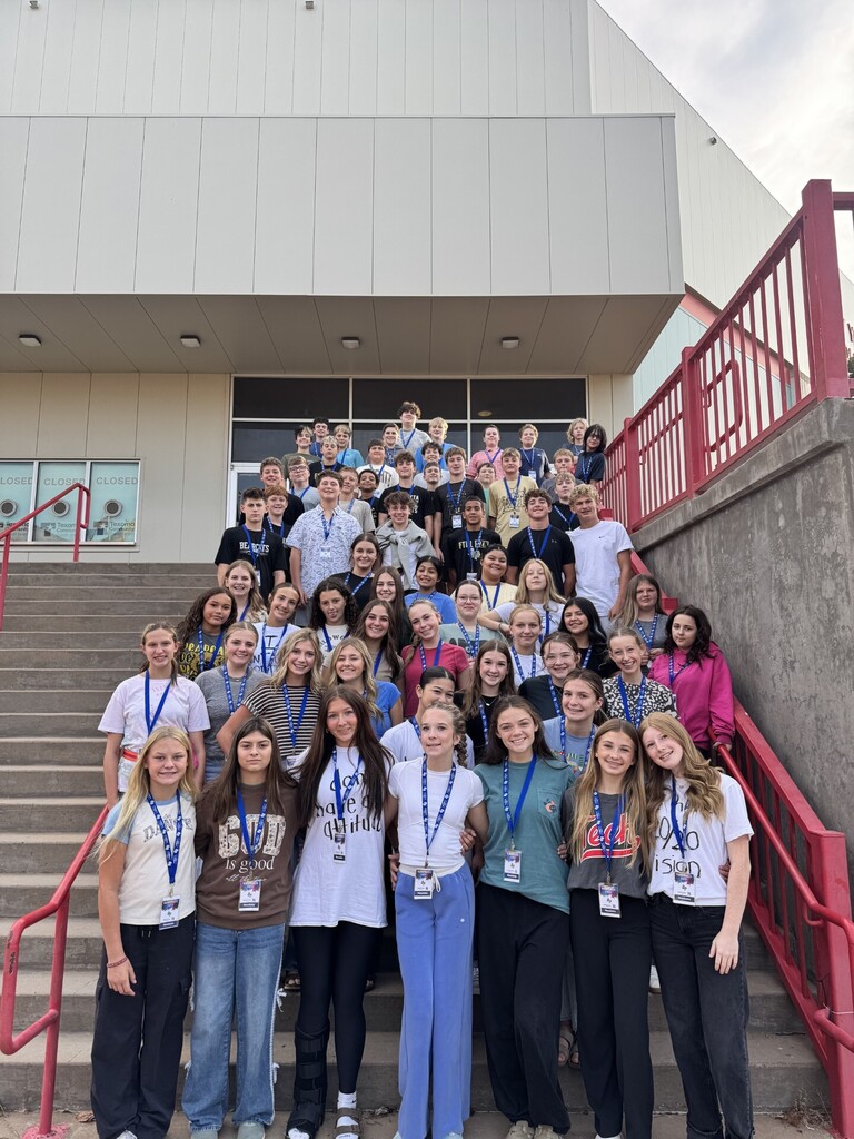 HJH Students at the annual career fair in Wichita Falls.