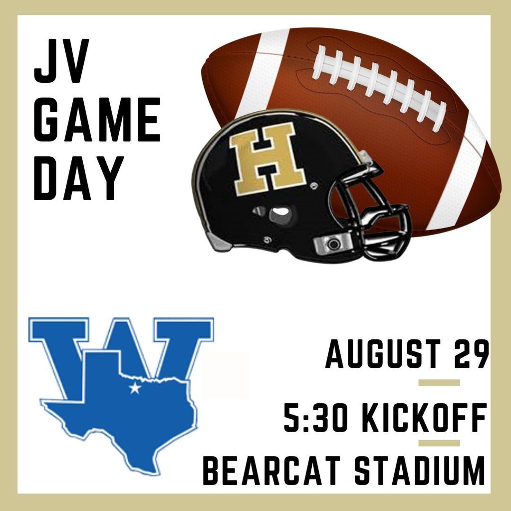 August 29 - JV Game Day
