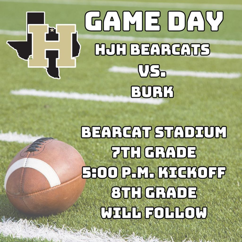 5pm kickoff for hjh at Bearcat Stadium