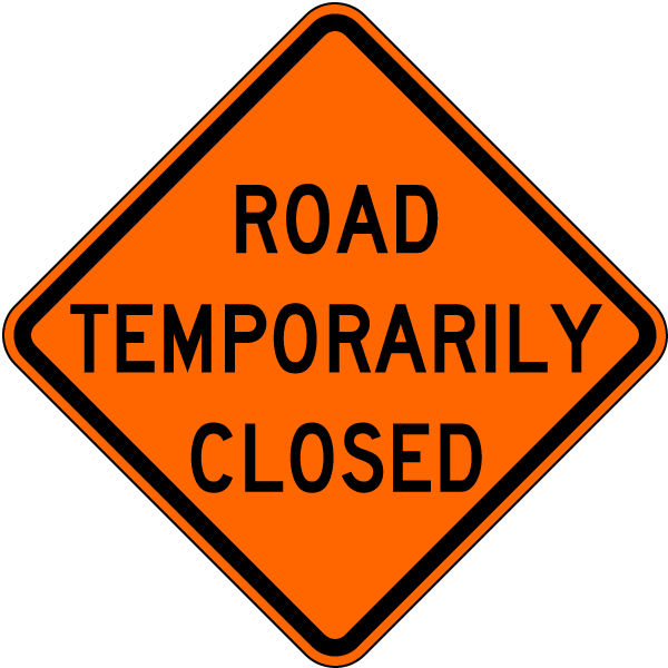 temp road closure