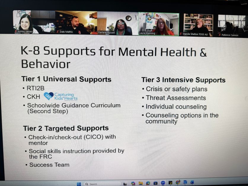 computer screen image of zoom meeting