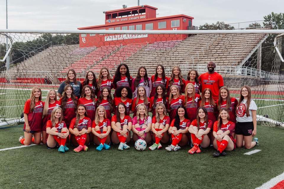 high school girls' soccer team