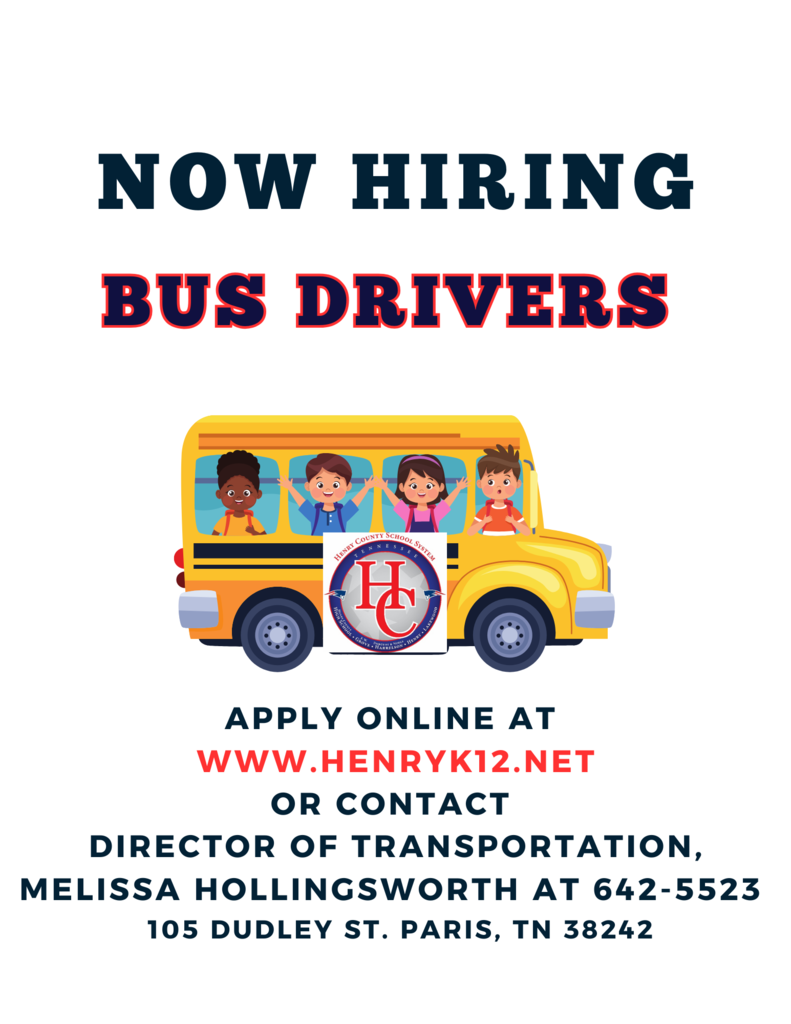 Now Hiring Bus Drivers! Apply Today