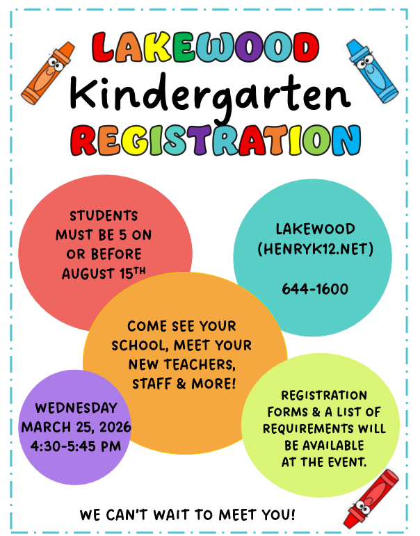 Kindergarten Registration 