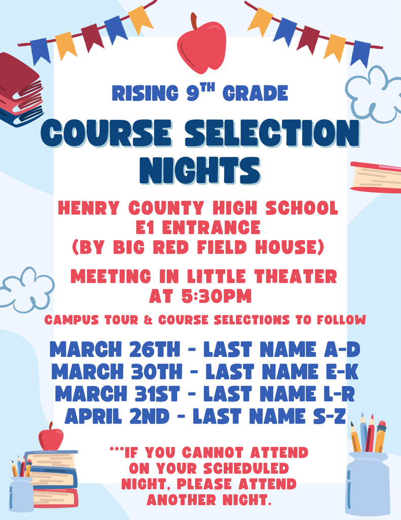 course selection dates