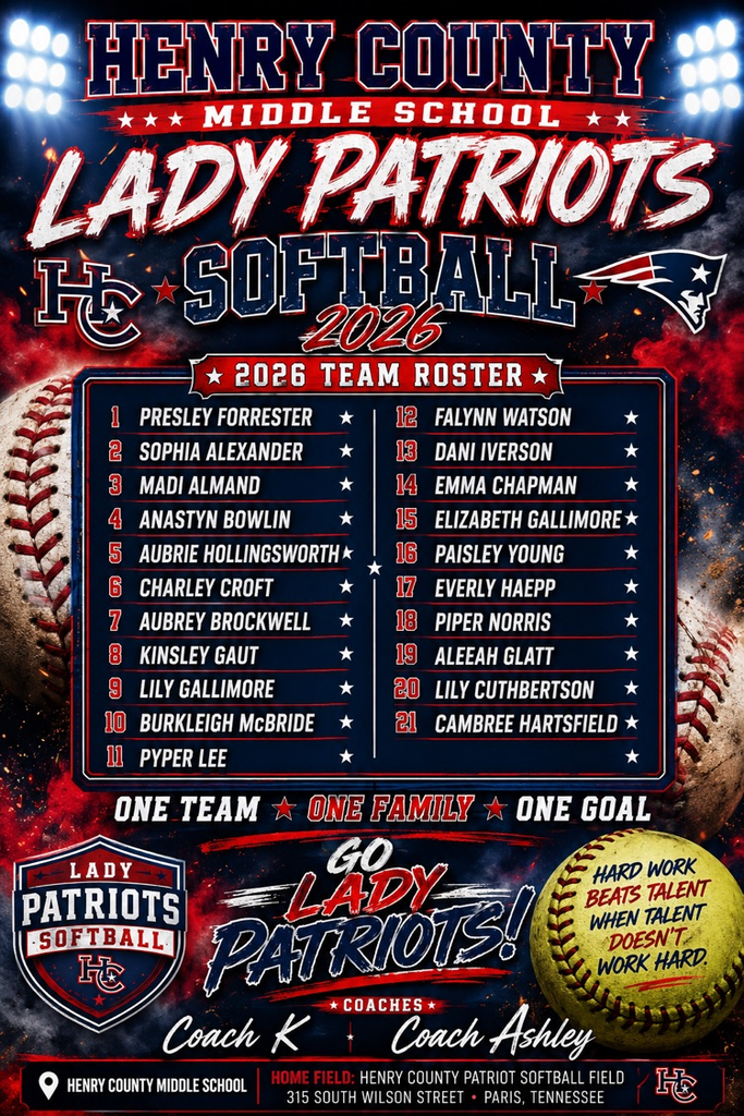 Lady Patriot Roster