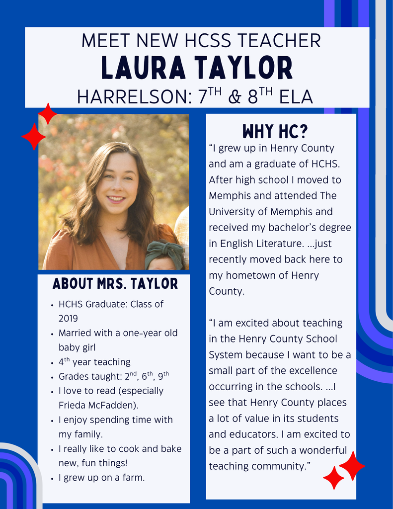 New HCSS Teacher Laura Taylor