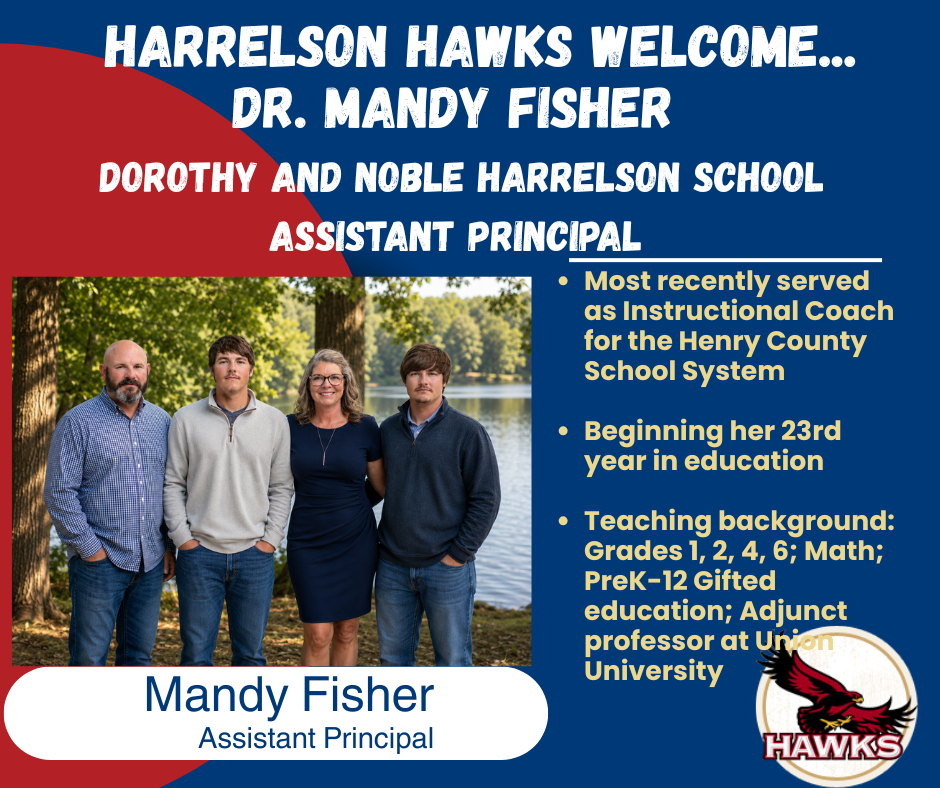 Welcome to Harrelson, Dr. Fisher!