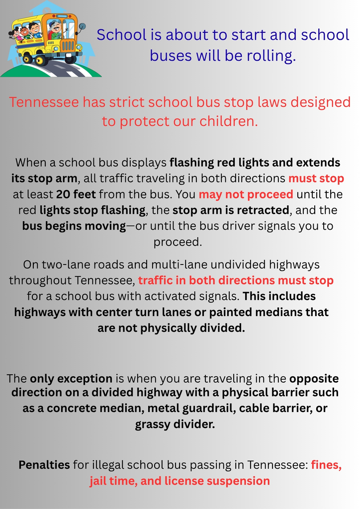 Bus safety tips #3