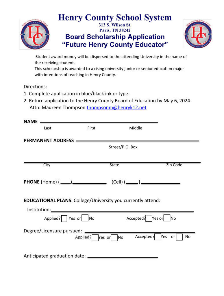 Home | Henry County Schools