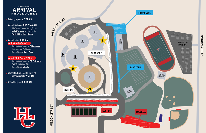 arrival dismissal maps