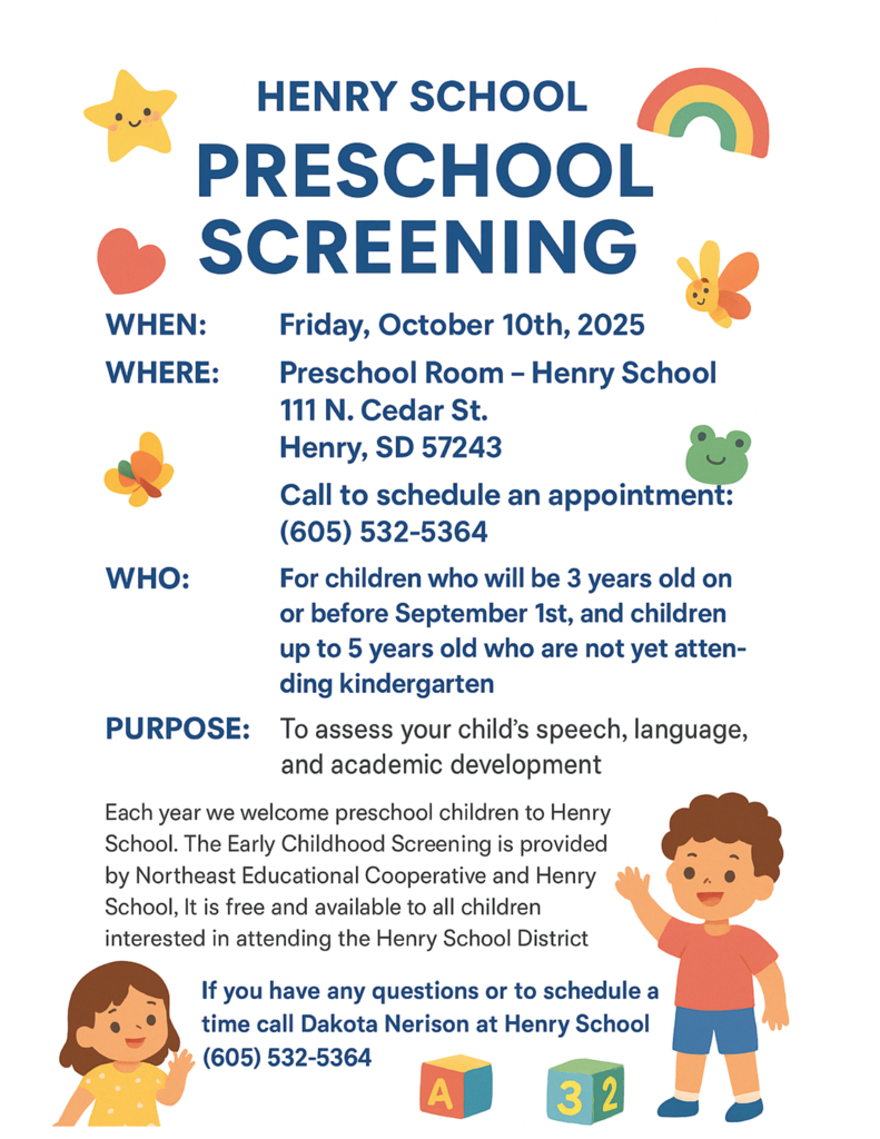 Preschool Screening