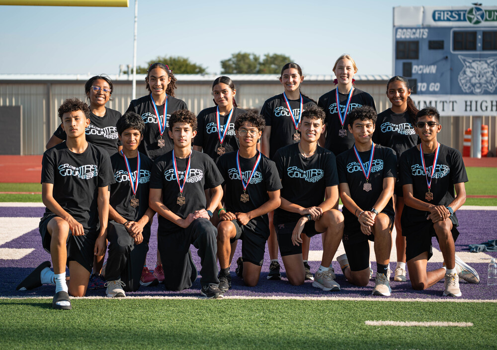Cross Country Team at Dimmitt