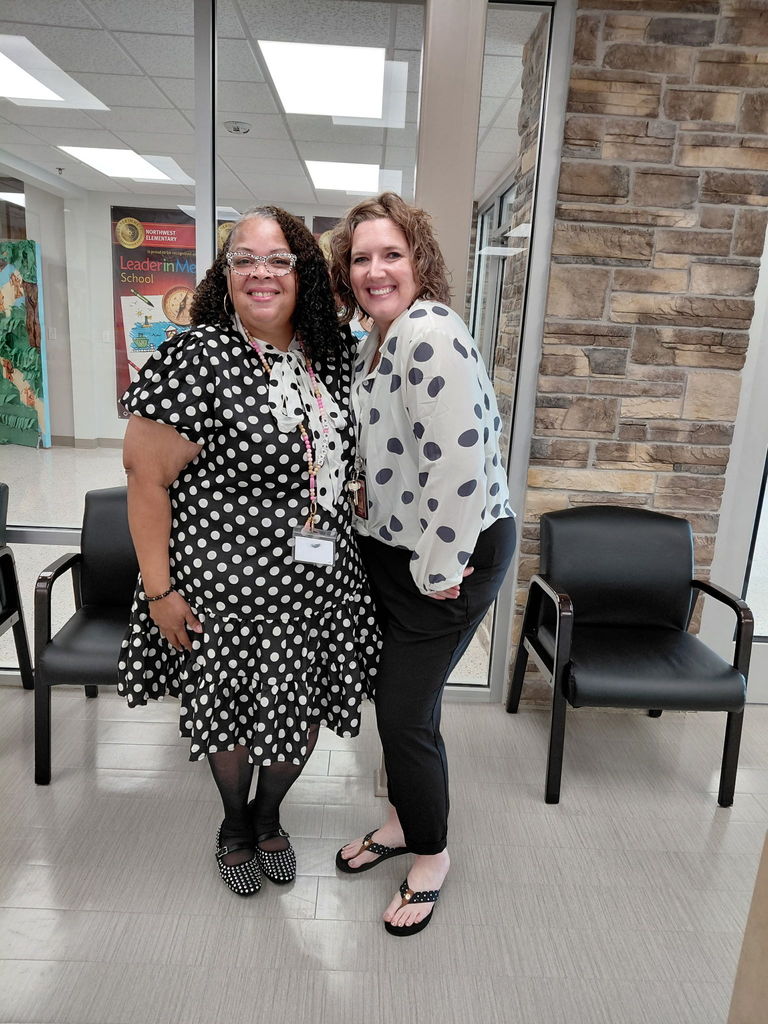 Ms. Morgan & Ms. Taylor in dots