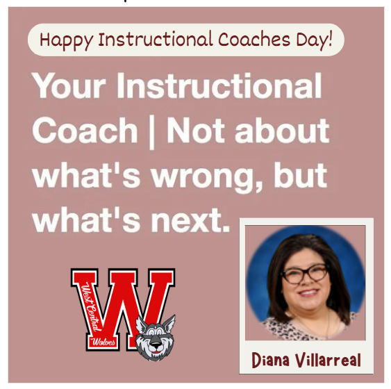 Happy Instructional Coaches Day!