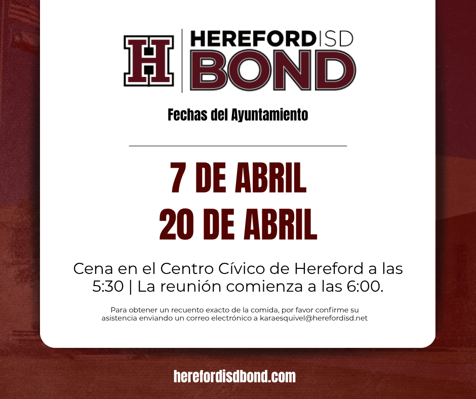 Town Hall Dates in (Spanish)