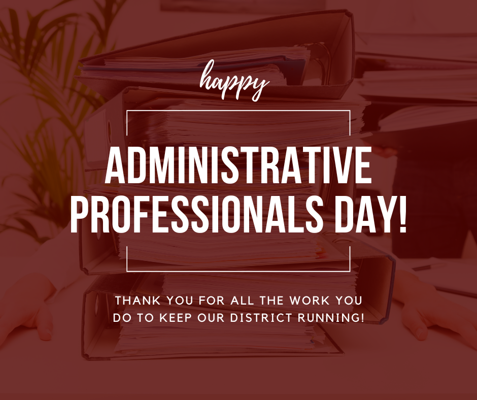 Admin professionals day graphic 