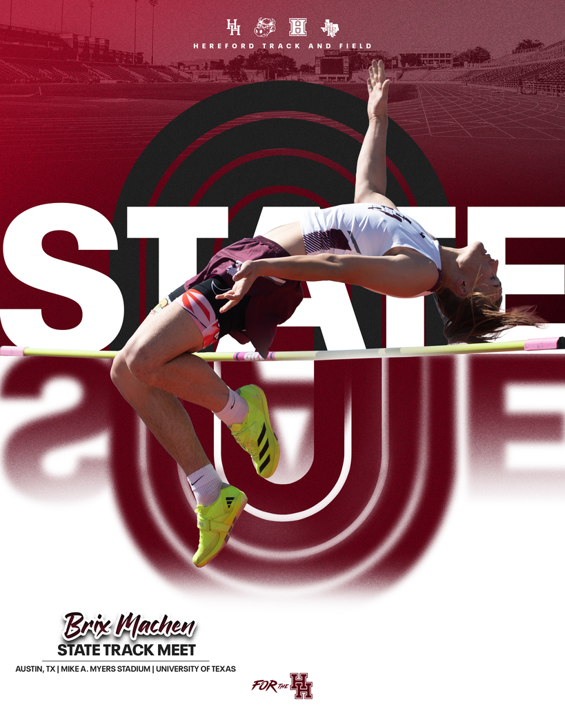 A male athlete in white and maroon performs a high jump, landing on a yellow bar.