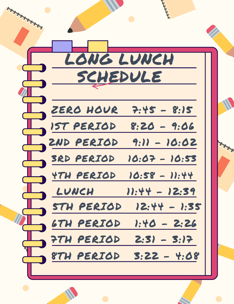 Lunch Schedules 