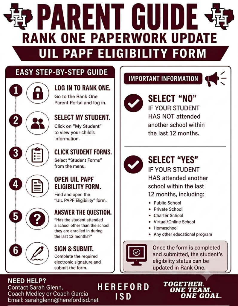 Rank One Parent Guide in English