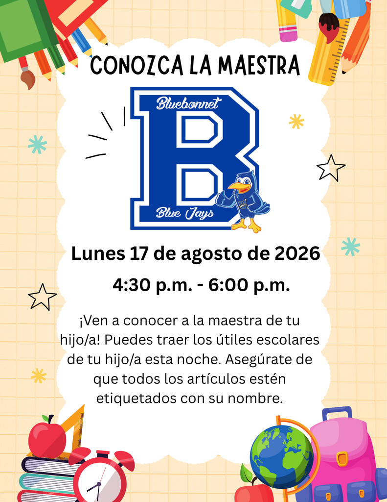 Spanish flyer for Meet the Teacher