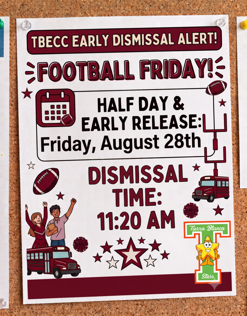 11:20 Friday, Aug. 28 Dismissal