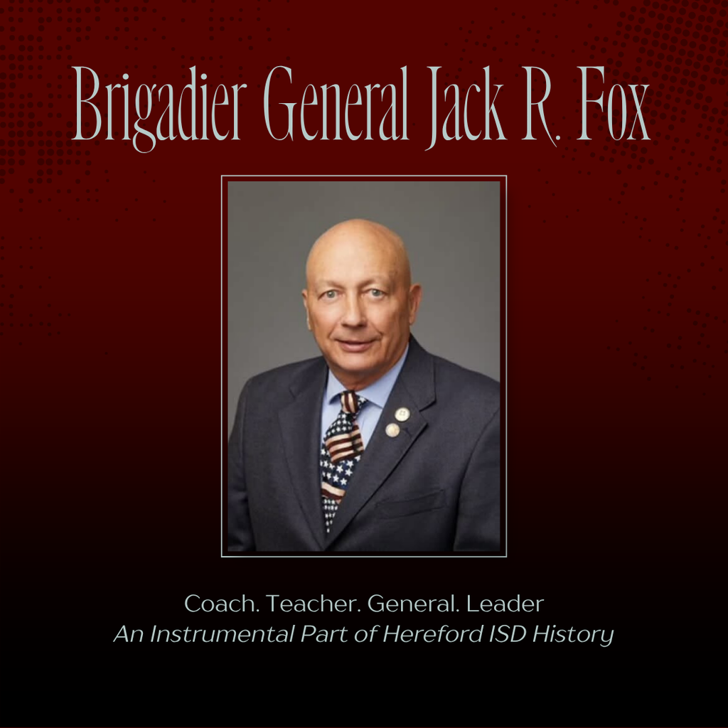 General Jack R. Fox rememberance graphic