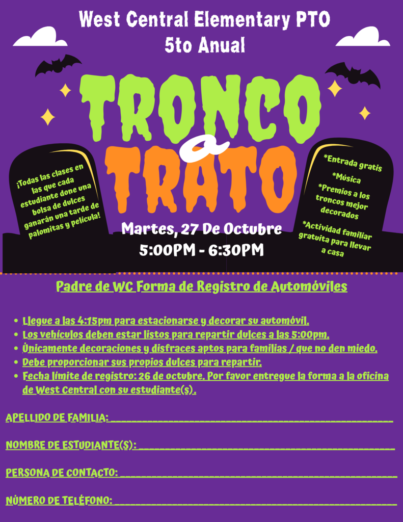 Trunk or Treat