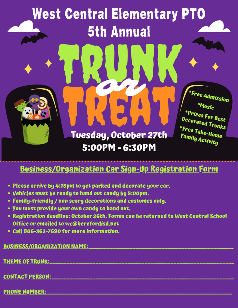 Trunk or Treat