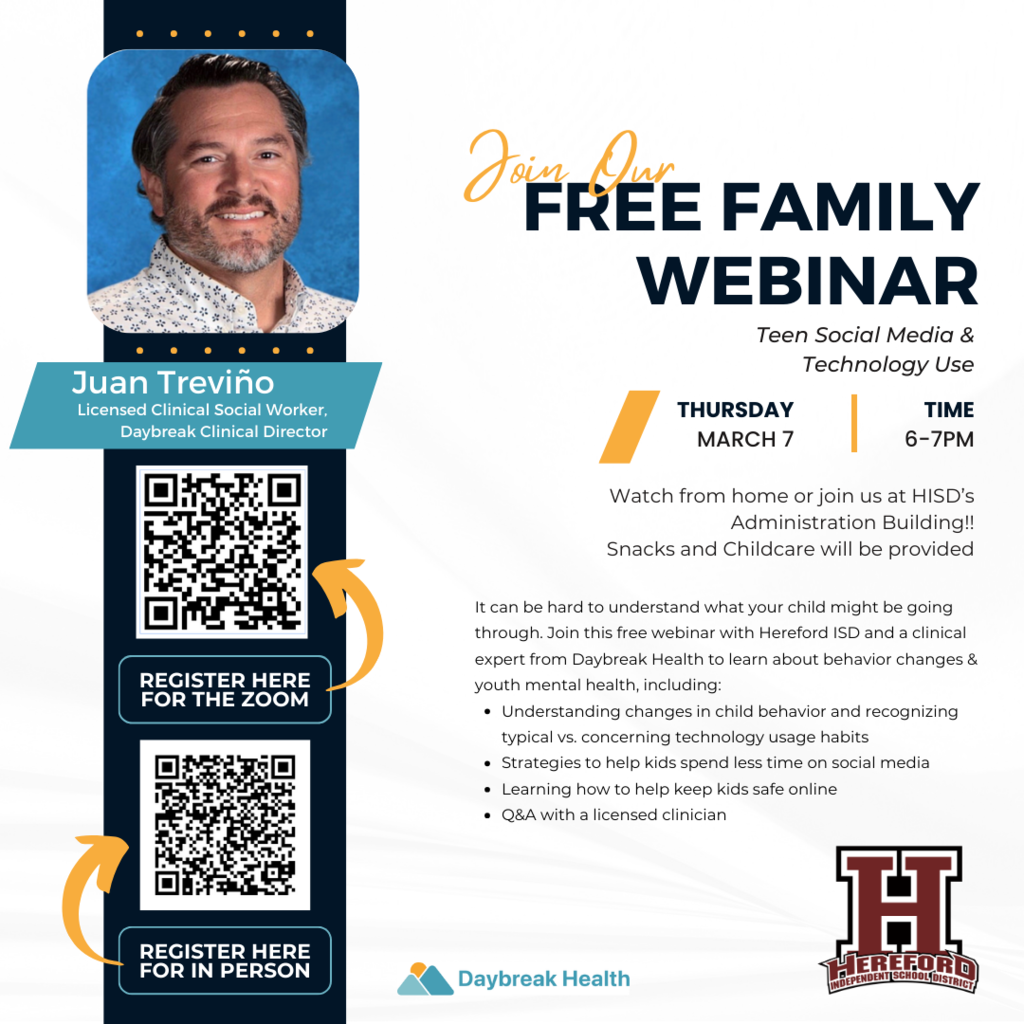 free family webinar details