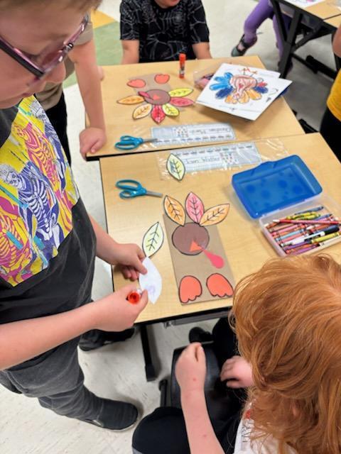 Helping kindergarten