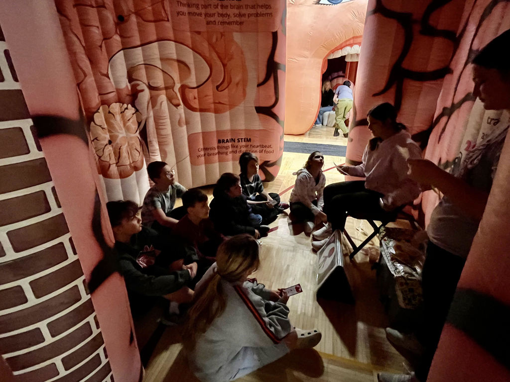 5th graders during Body Venture