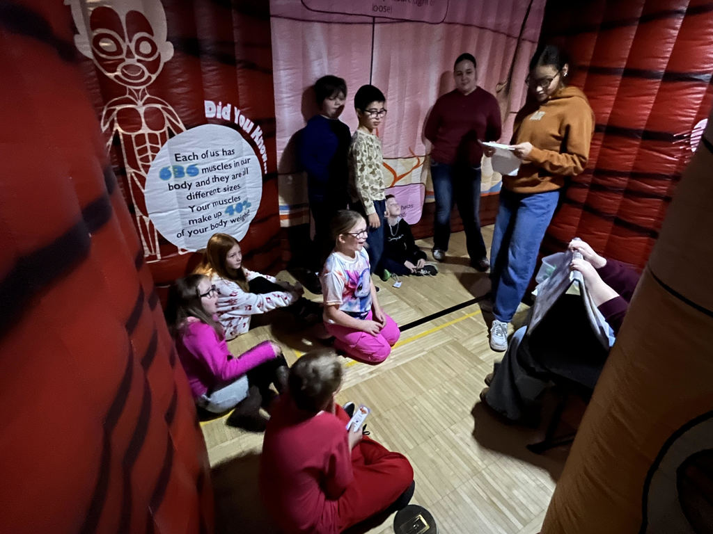 4th graders during Body Venture