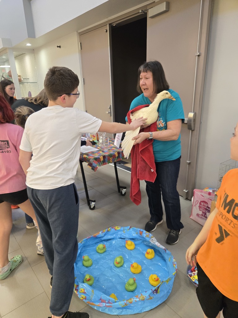 Ms. Susan and the duck