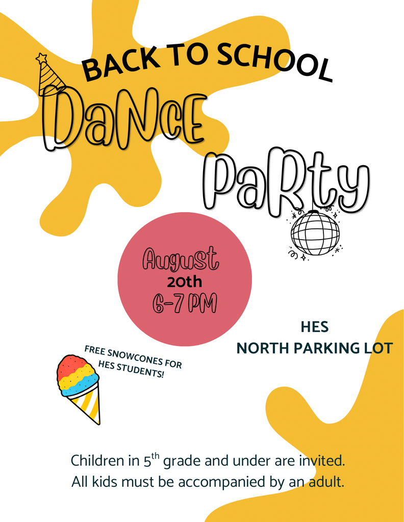 PTO sponsored dance party