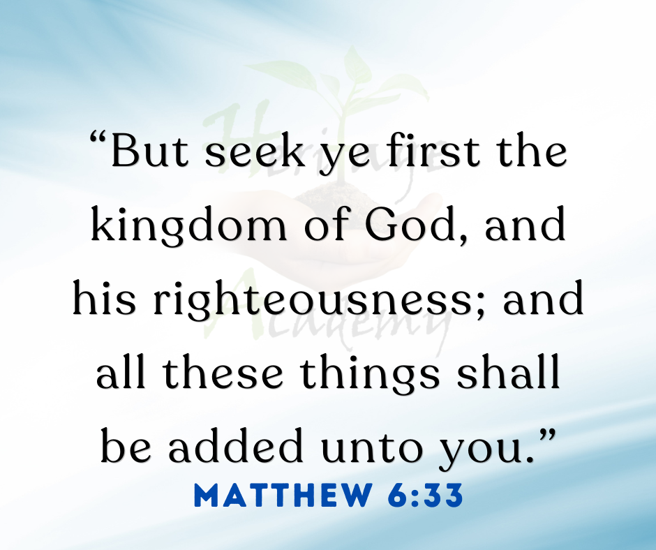 bible verse with gradient logo in the background