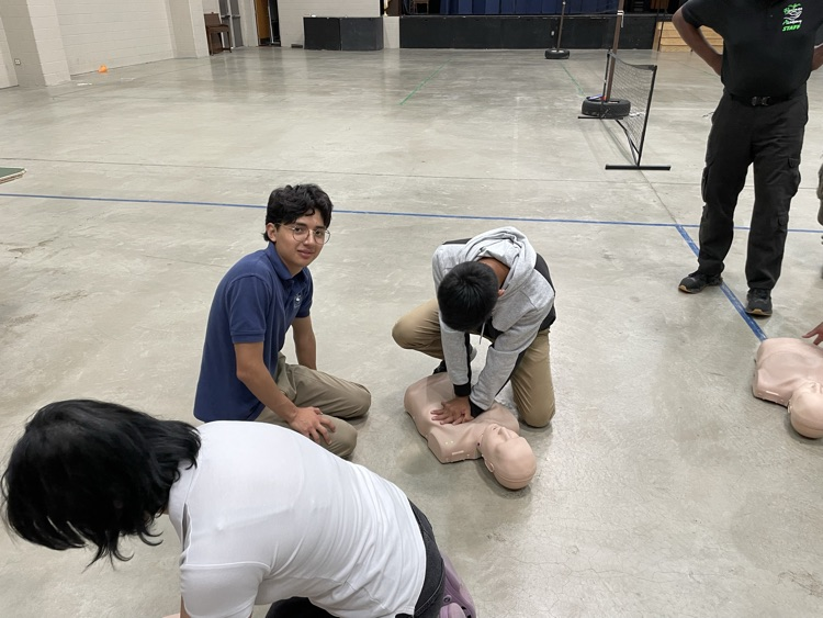 practicing what they have learned 