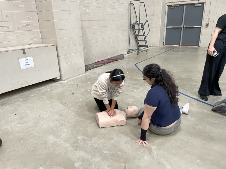 practicing what they have learned 
