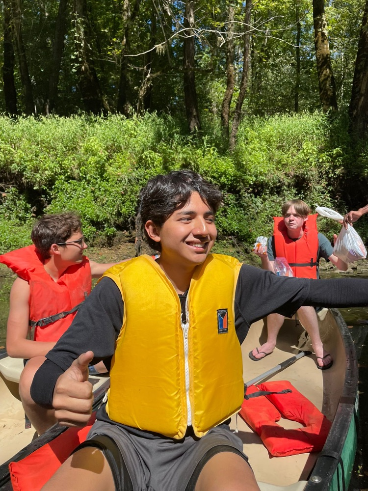 The boys’ campout!  Everyone had a great time. 