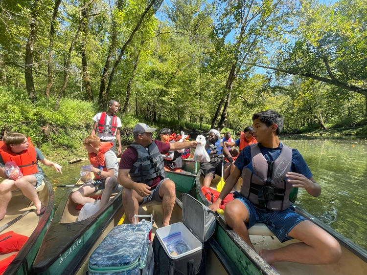 The boys’ campout!  Everyone had a great time. 