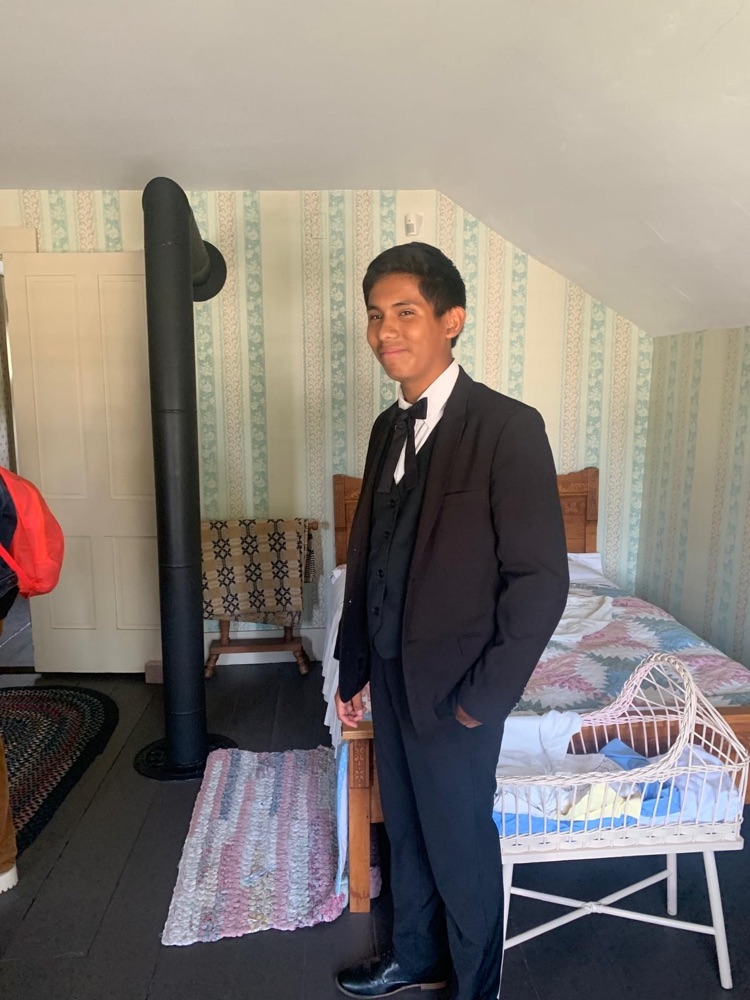 all dressed up like it’s the 1800s